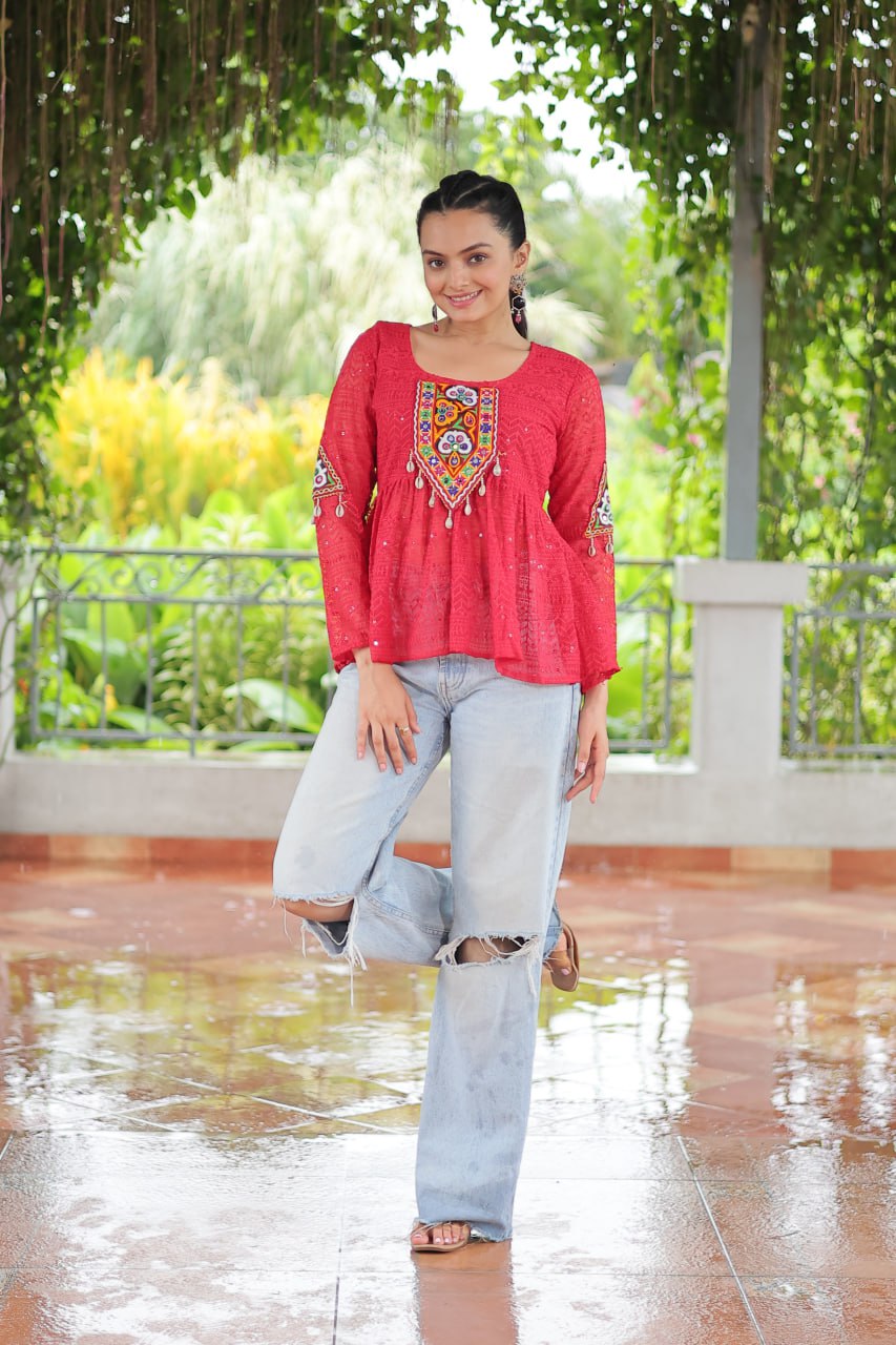 Navratri Kurti Top
