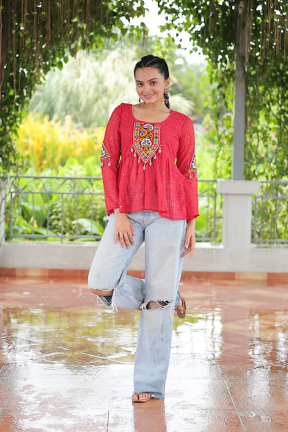 Navratri Kurti Top
