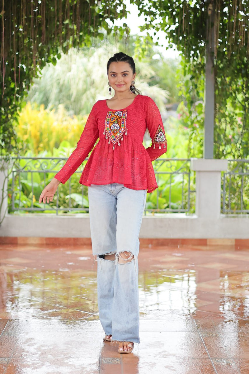 Navratri Kurti Top