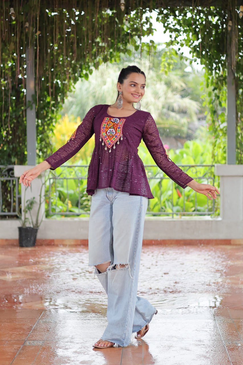 Navratri Kurti Top