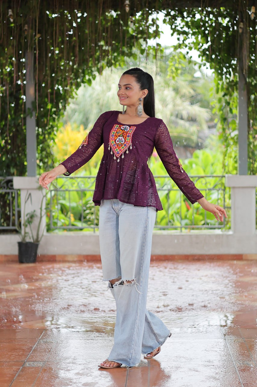 Navratri Kurti Top