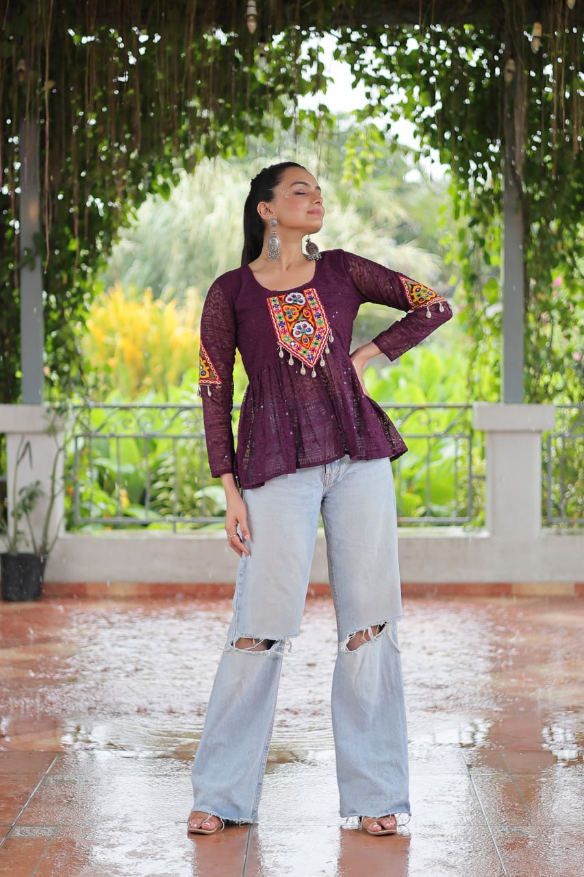 Navratri Kurti Top