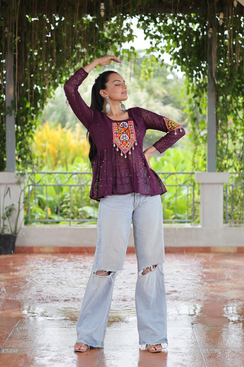 Navratri Kurti Top