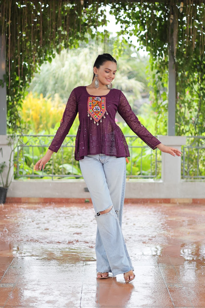 Navratri Kurti Top