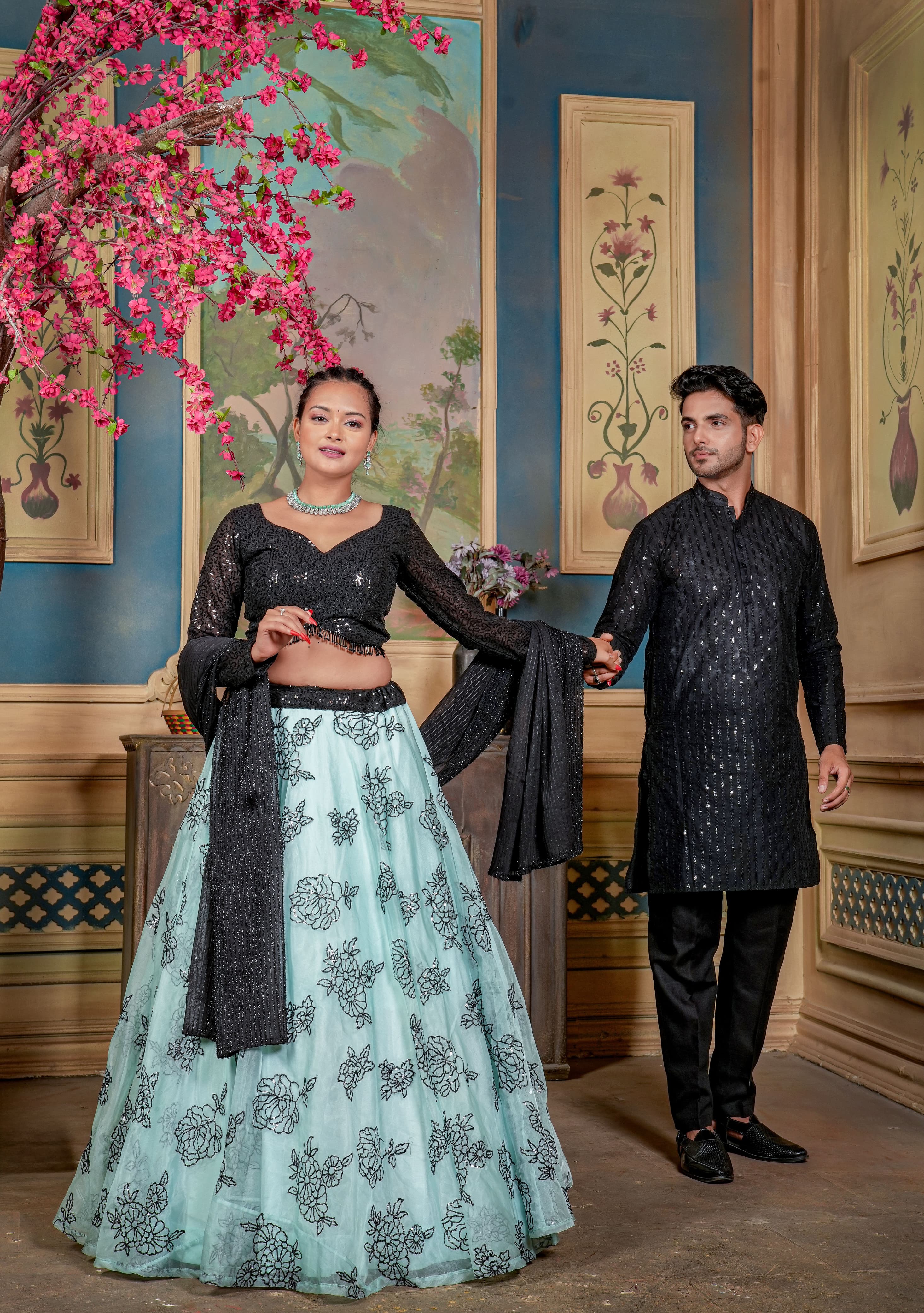 Couple Wear Lehenga Choli