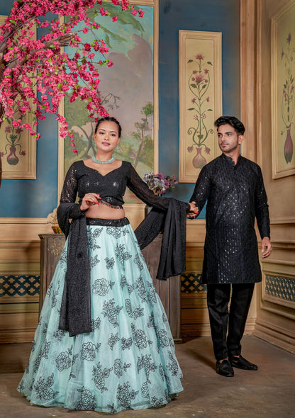 Couple Wear Lehenga Choli