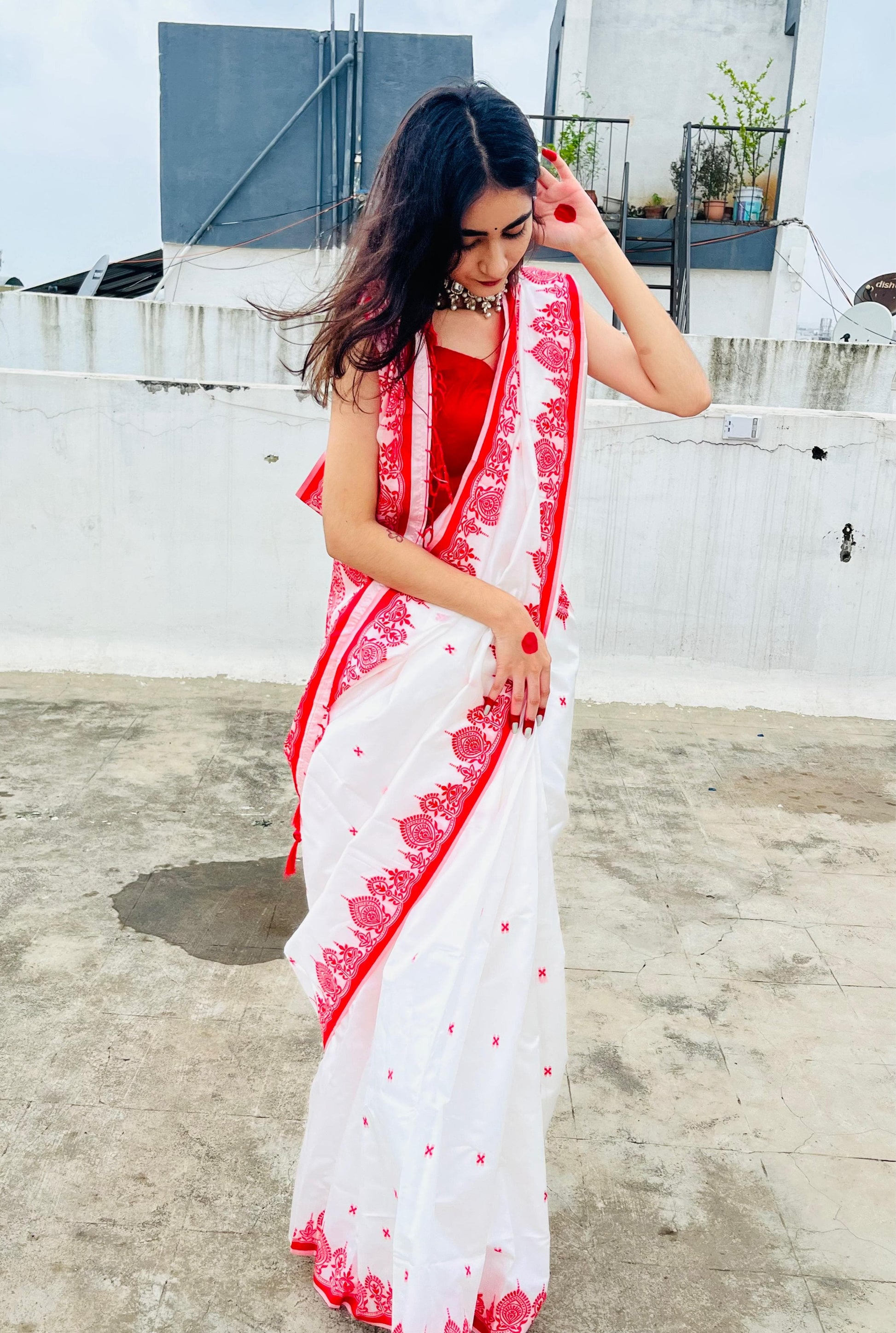 Durga Puja Saree