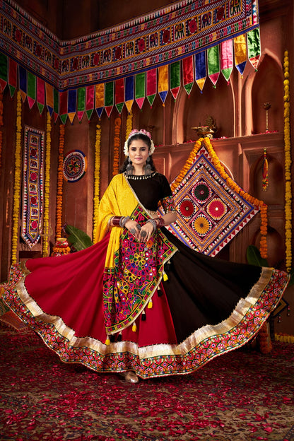 Chaniya choli for Navratri in multicolour 