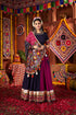 Multi color stitched lehenga choli for navratri