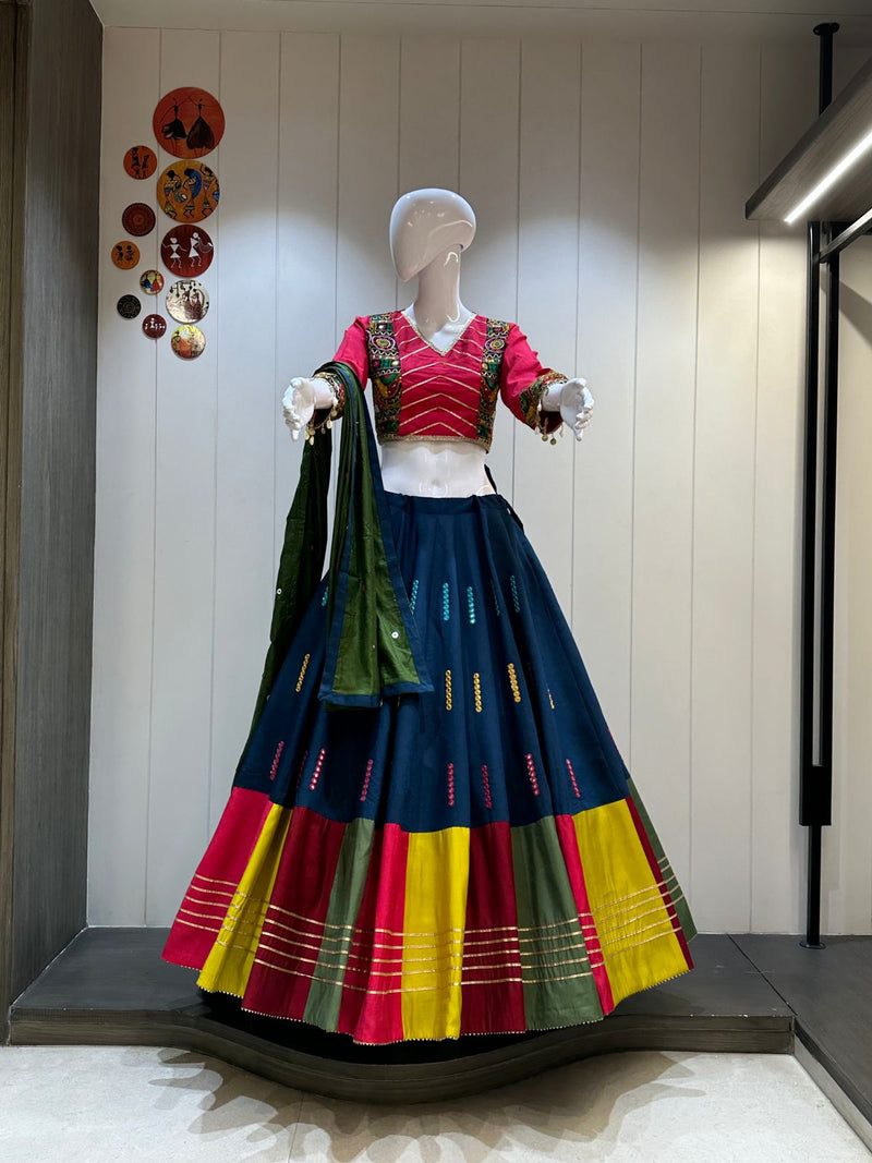 Traditional Gujarat style lehenga choli