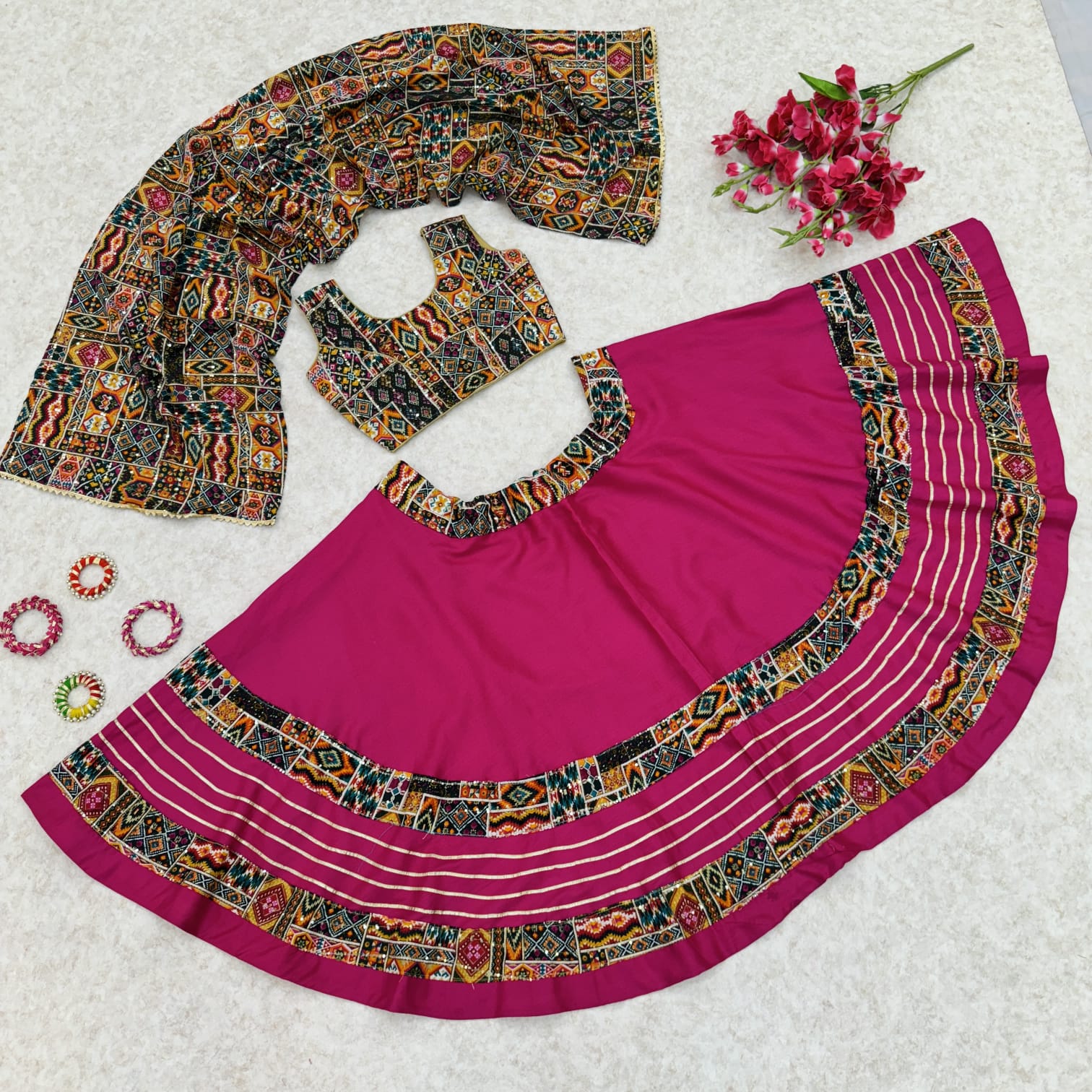 Kids Navratri Lehenga Choli
