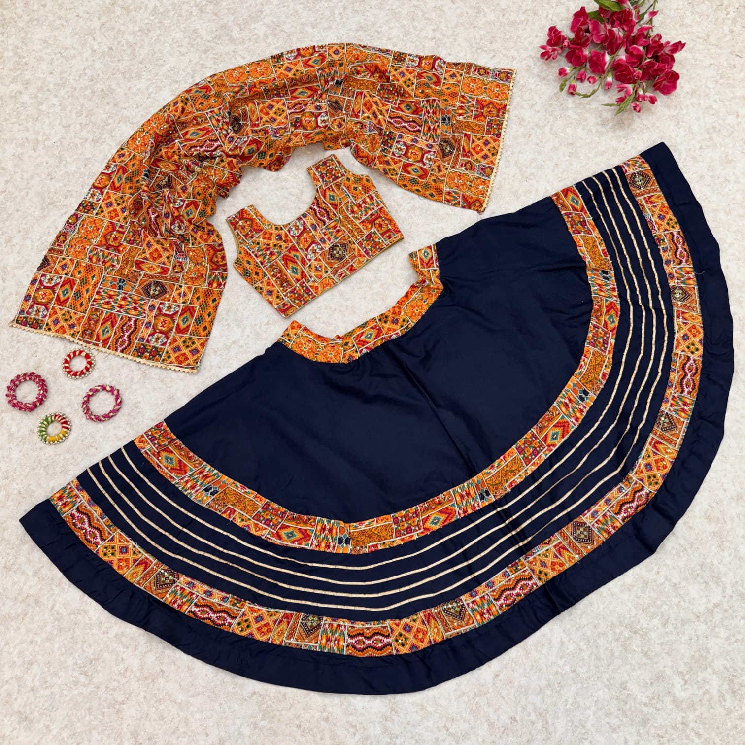 Kids Navratri Lehenga Choli