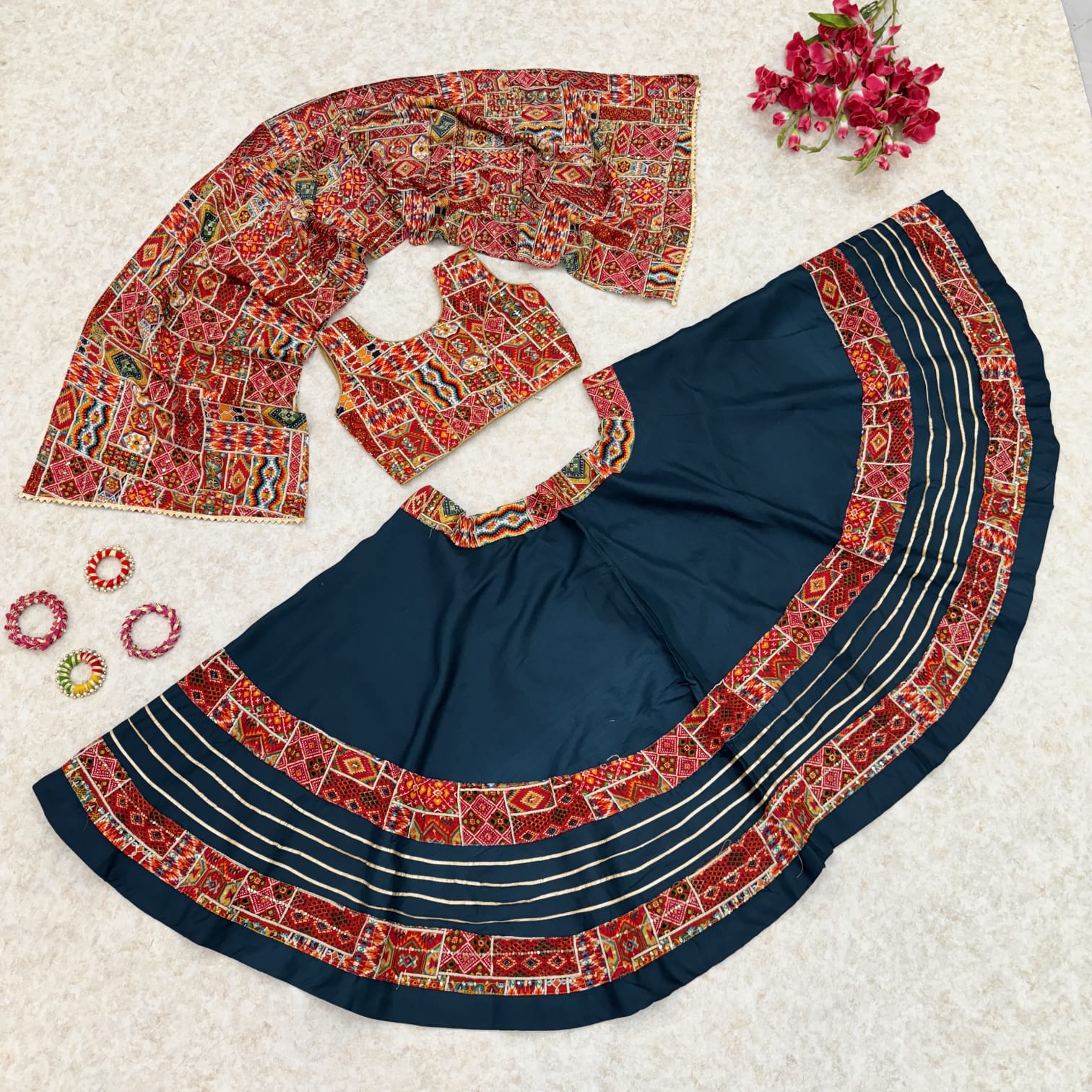 Kids Navratri Lehenga Choli