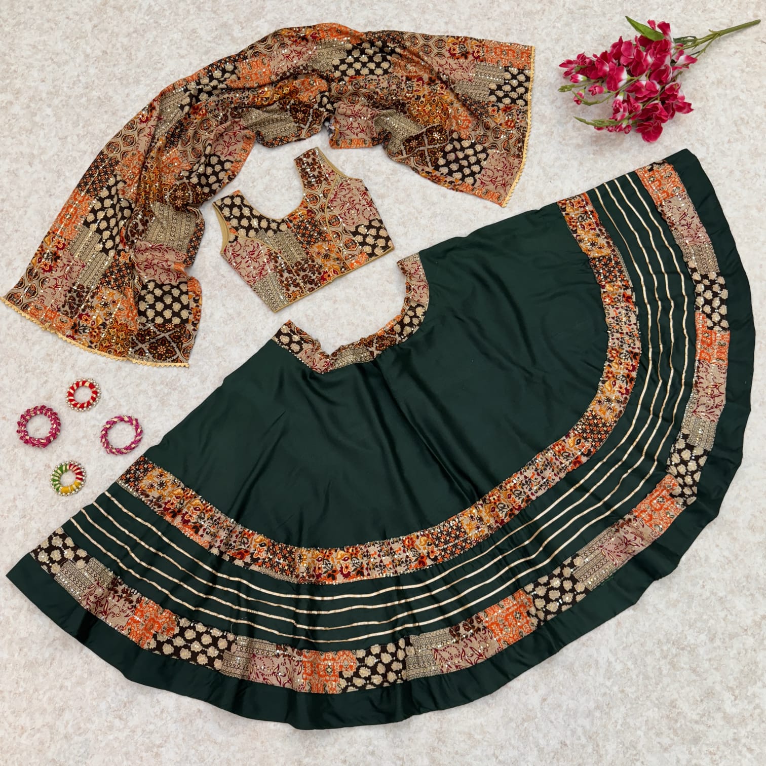 Kids Navratri Lehenga Choli