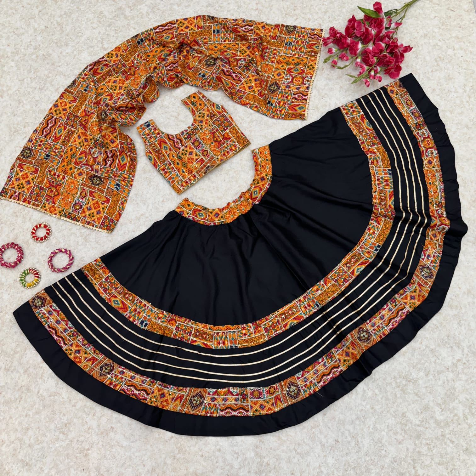 Kids Navratri Lehenga Choli
