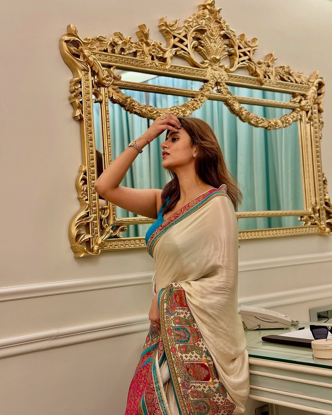 Satin Saree