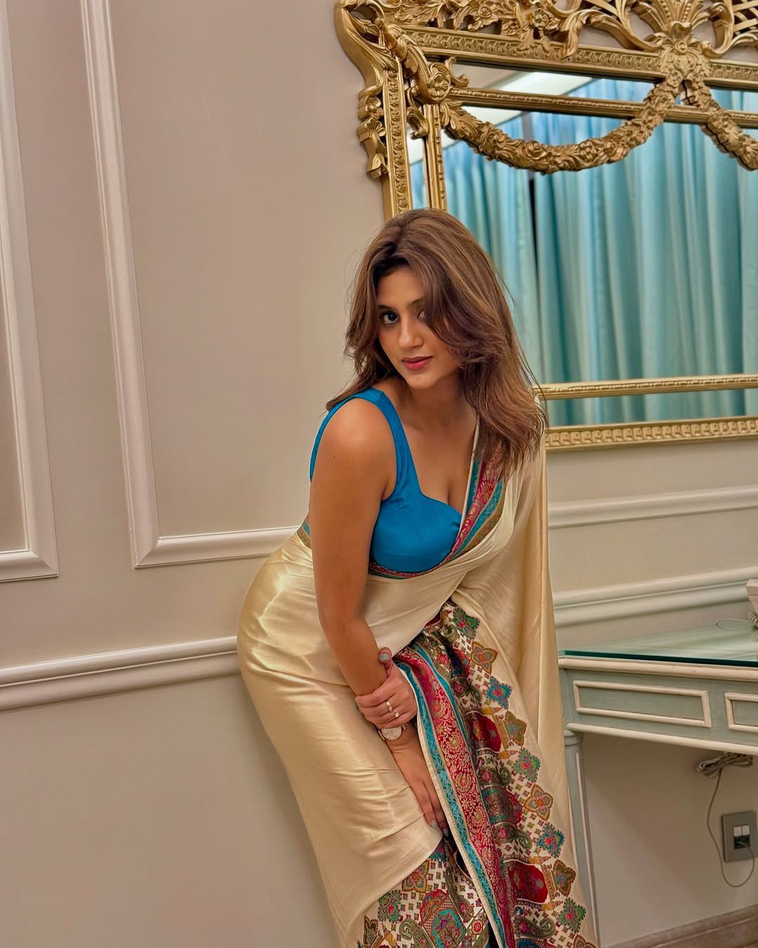 Satin Saree