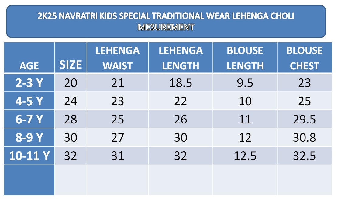 Navratri Lehenga Choli