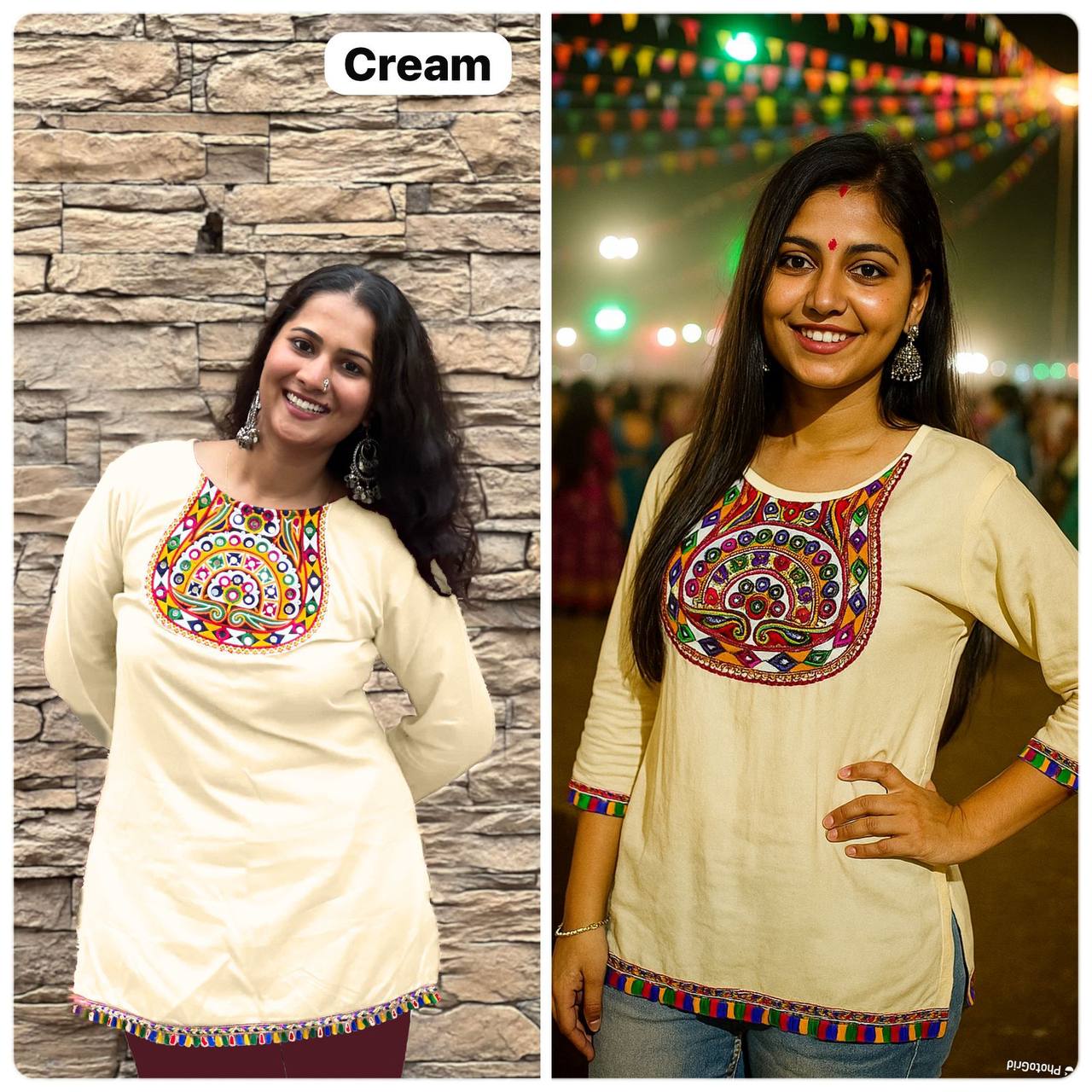 Navratri Kurti Top