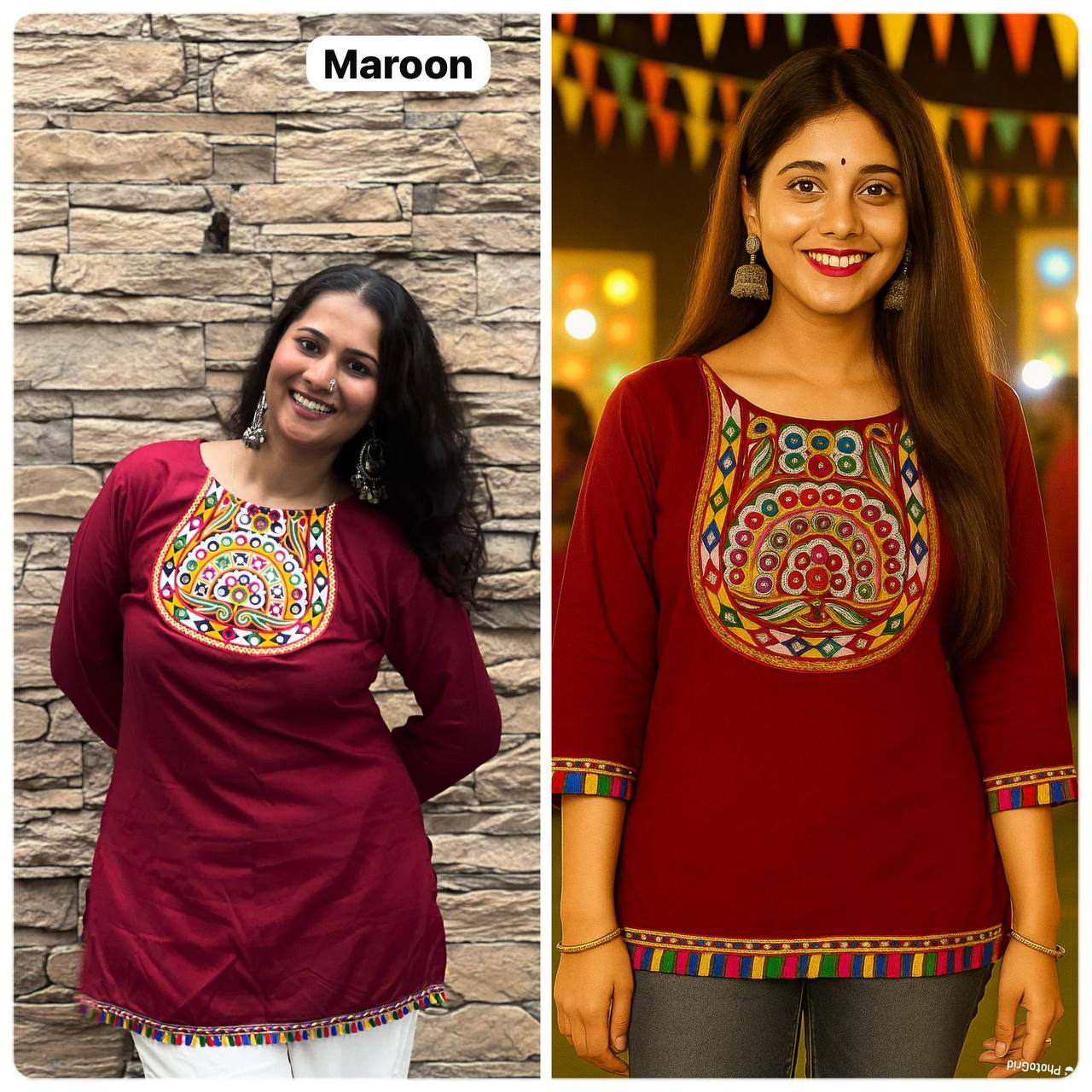 Navratri Kurti Top