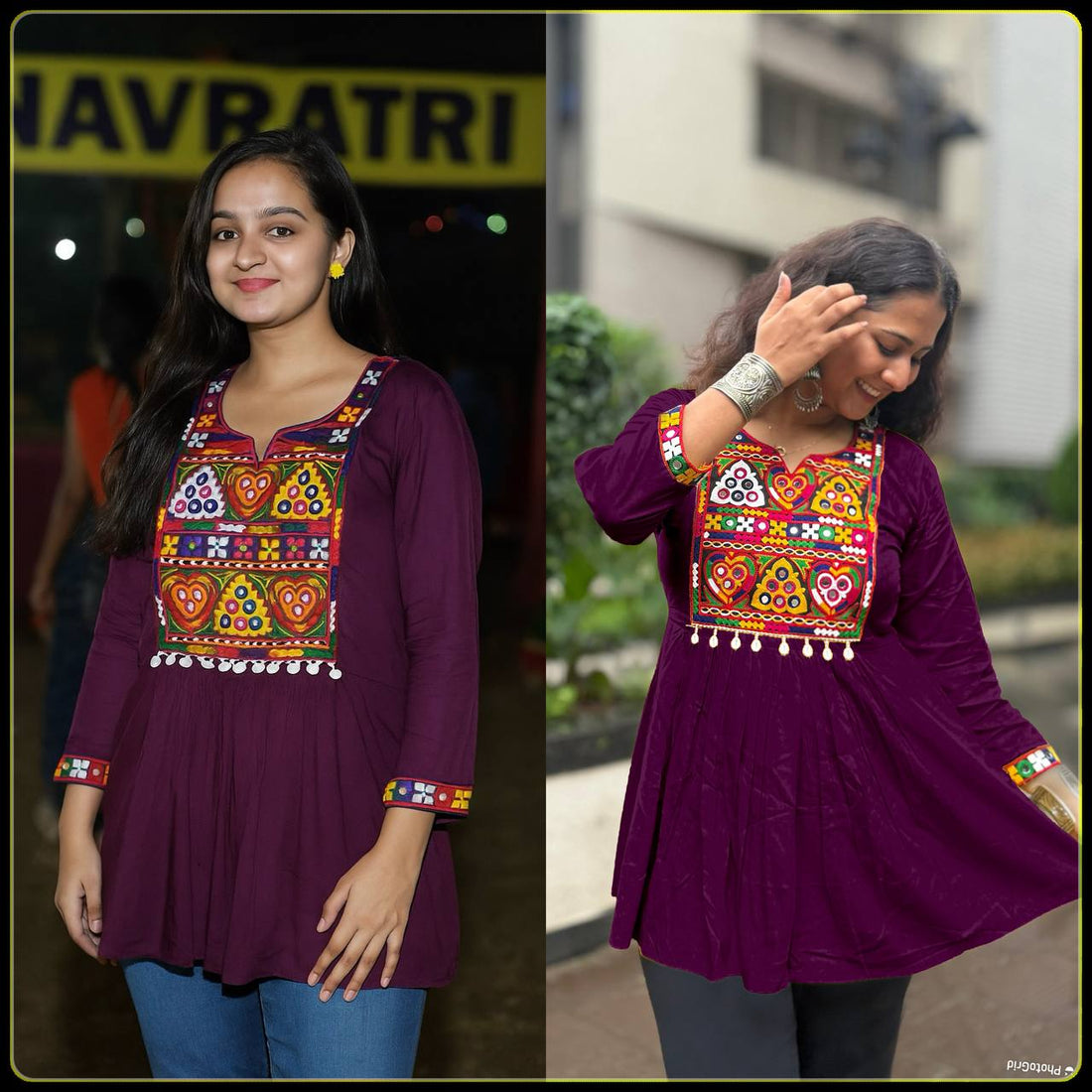 Navratri Kurti Top