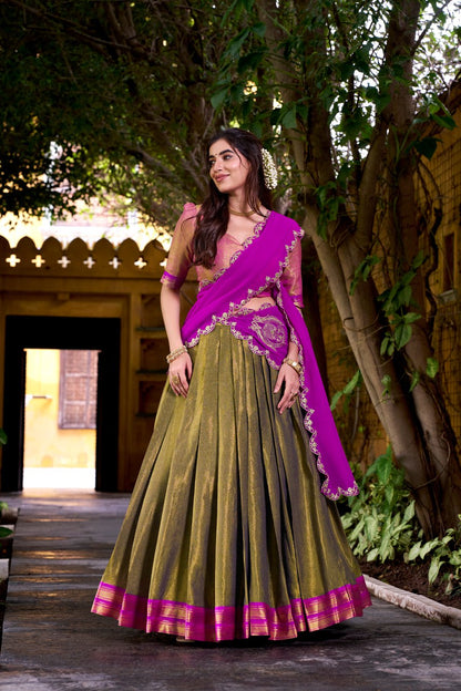 South Indian Lehenga Choli