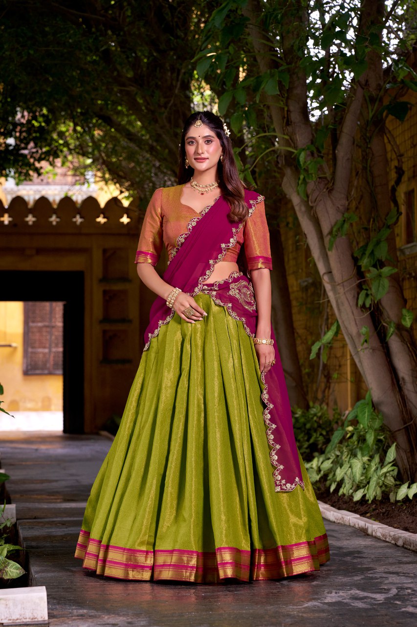 South Indian Lehenga Choli