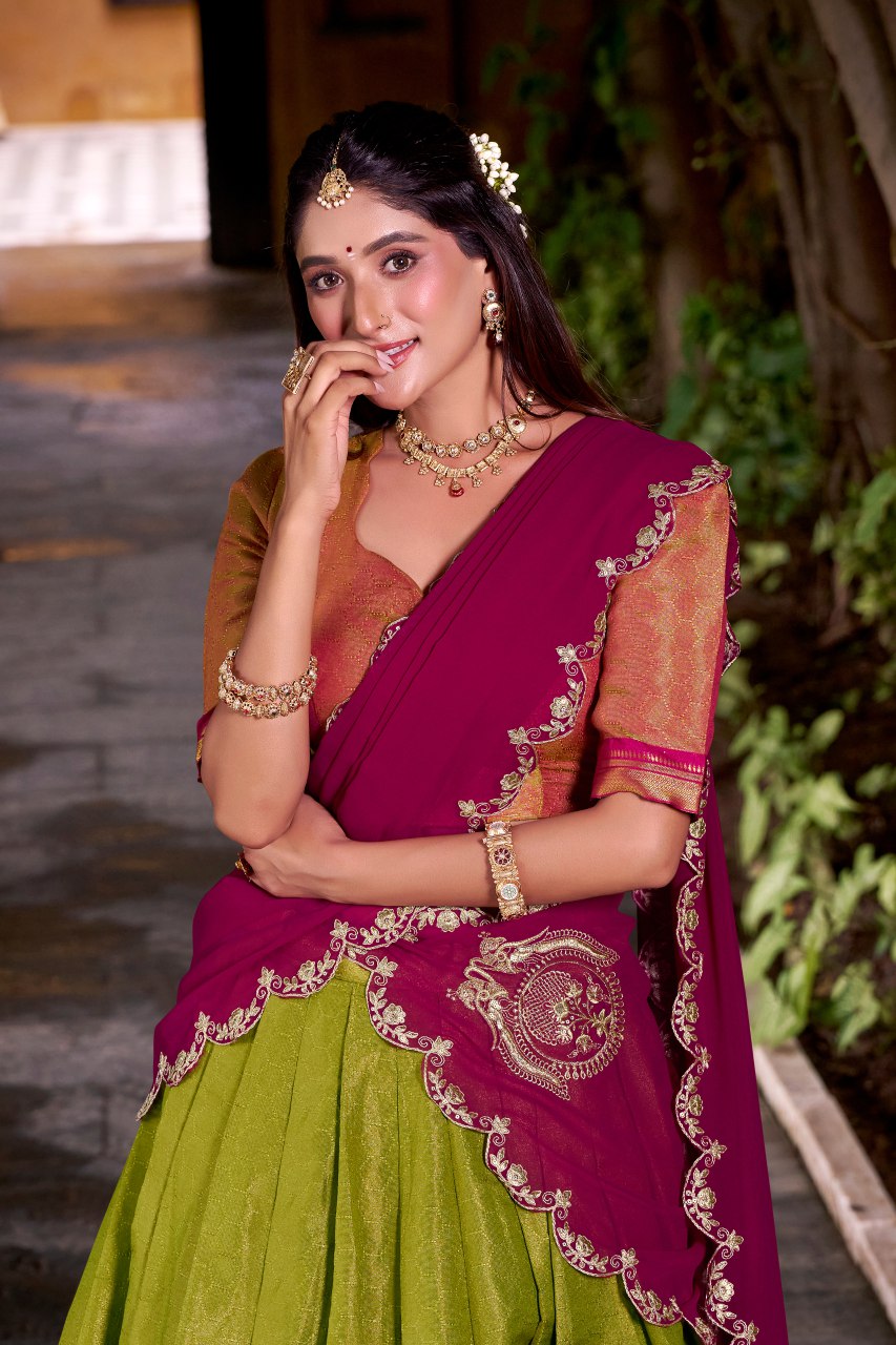 South Indian Lehenga Choli