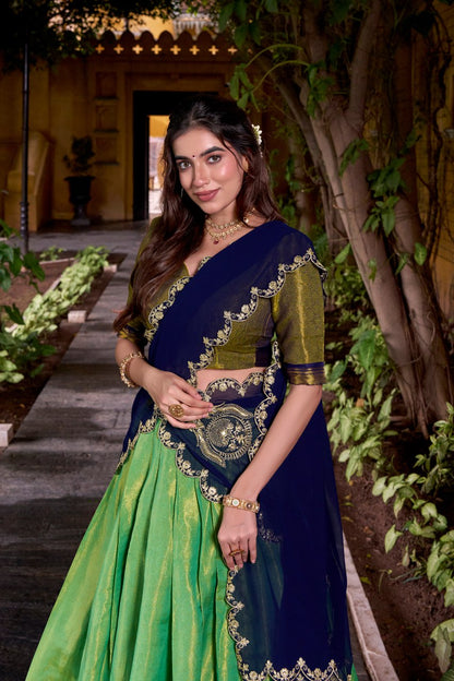 South Indian Lehenga Choli