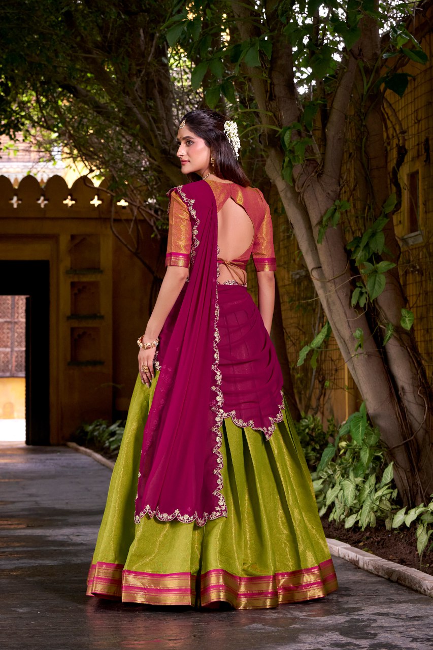 South Indian Lehenga Choli