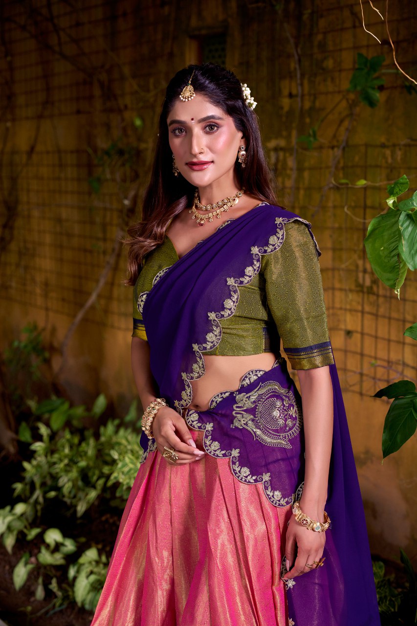 South Indian Lehenga Choli