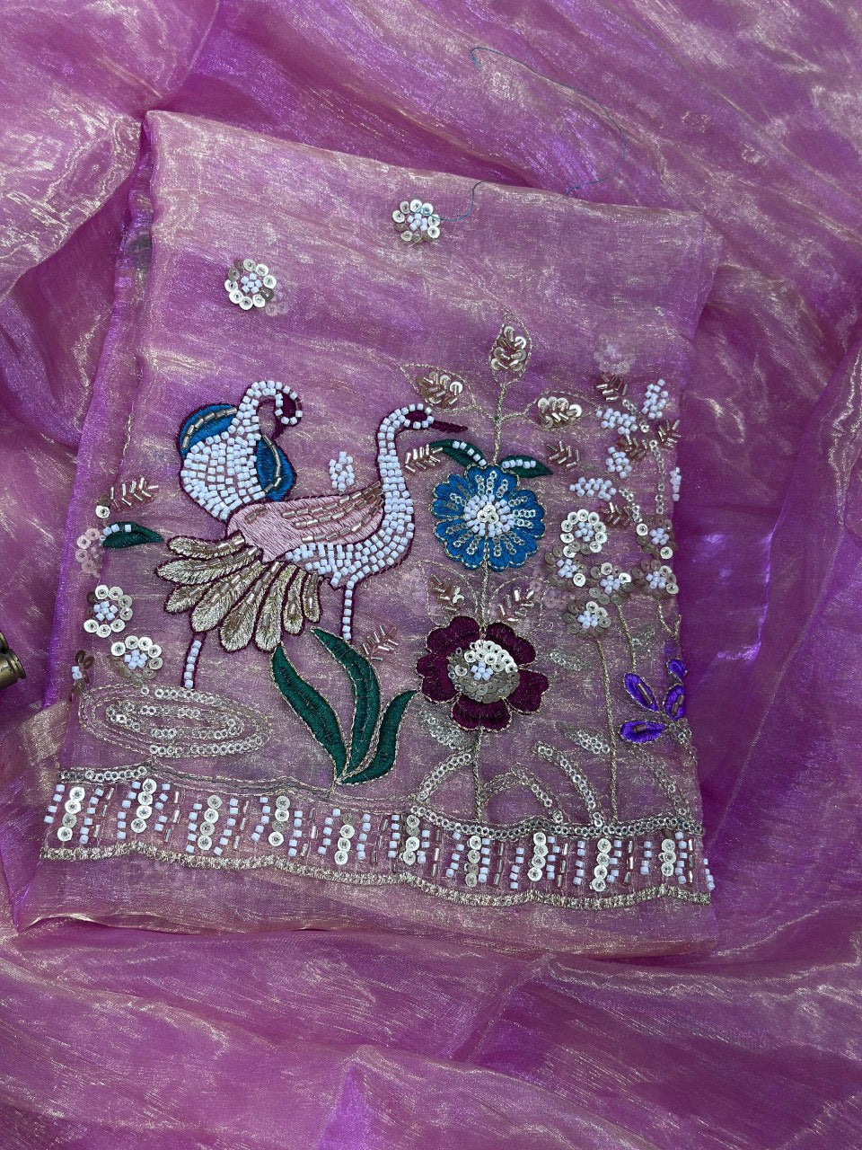 Organza Saree