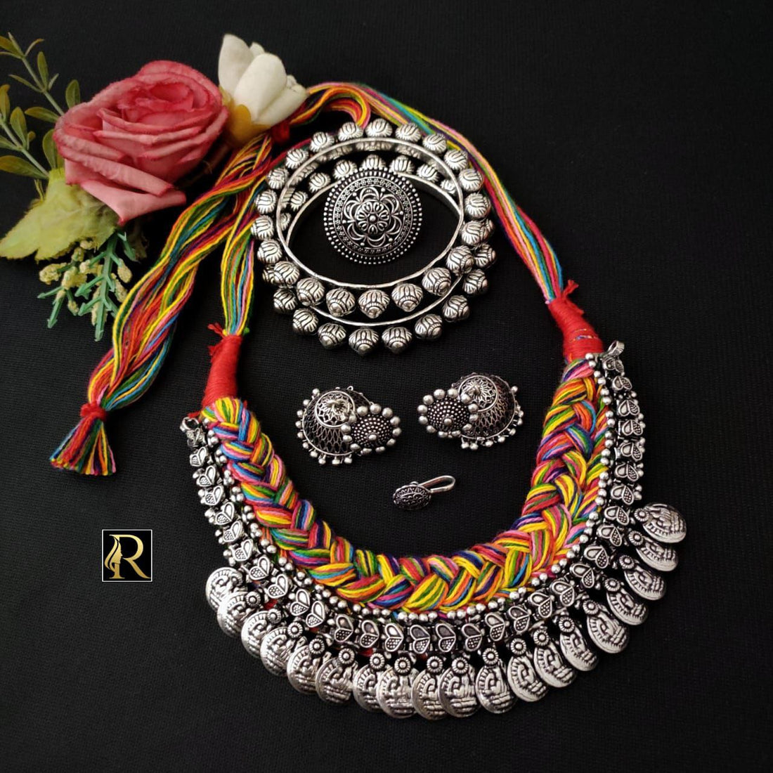 Oxidised Necklace