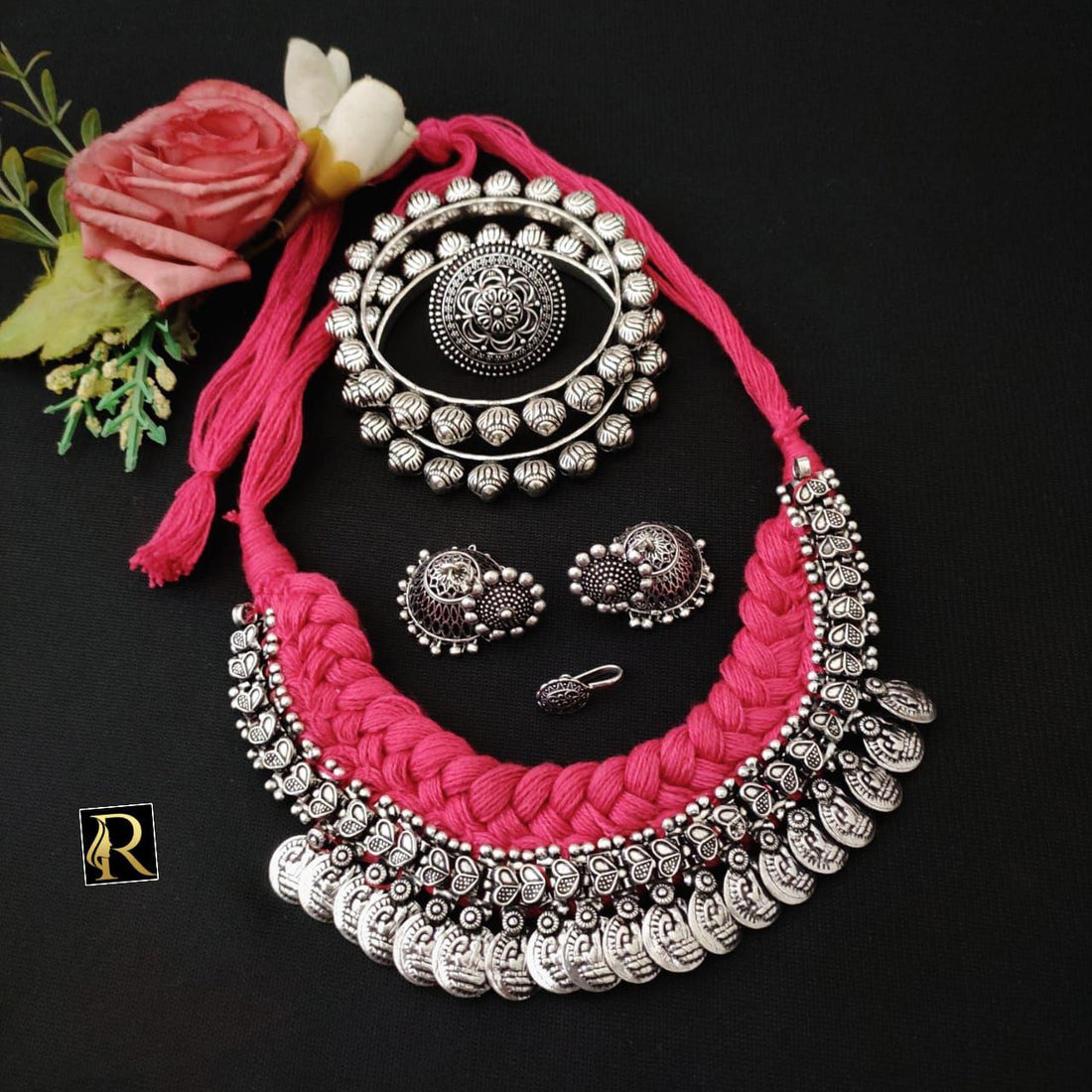 Oxidised Necklace