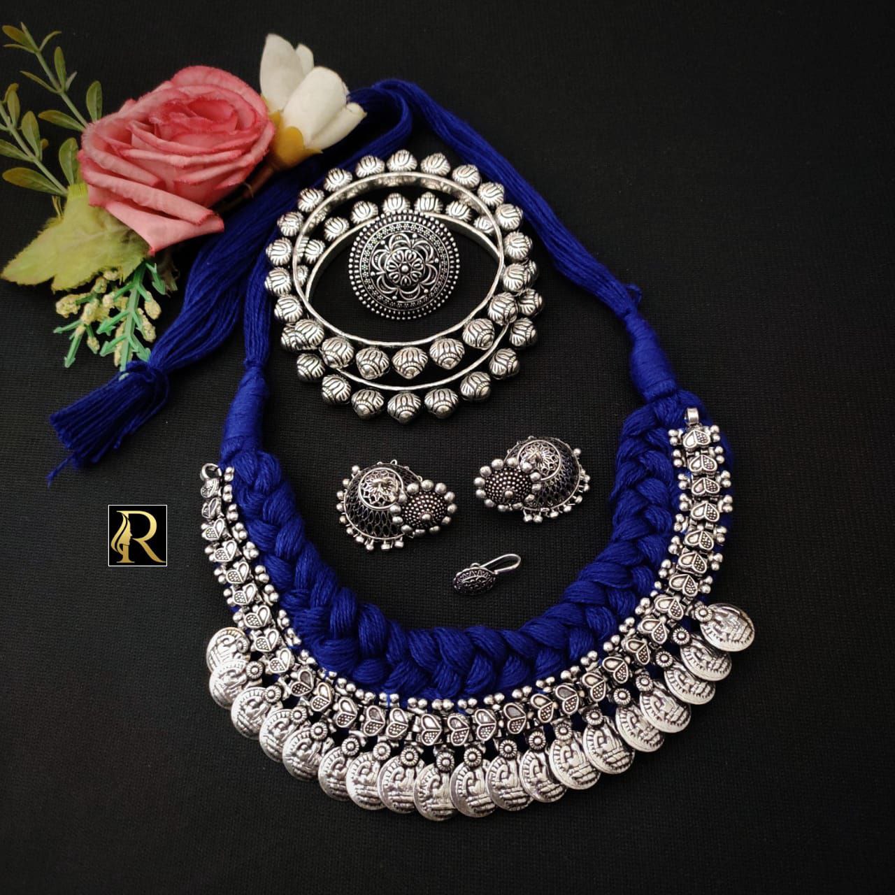 Oxidised Necklace