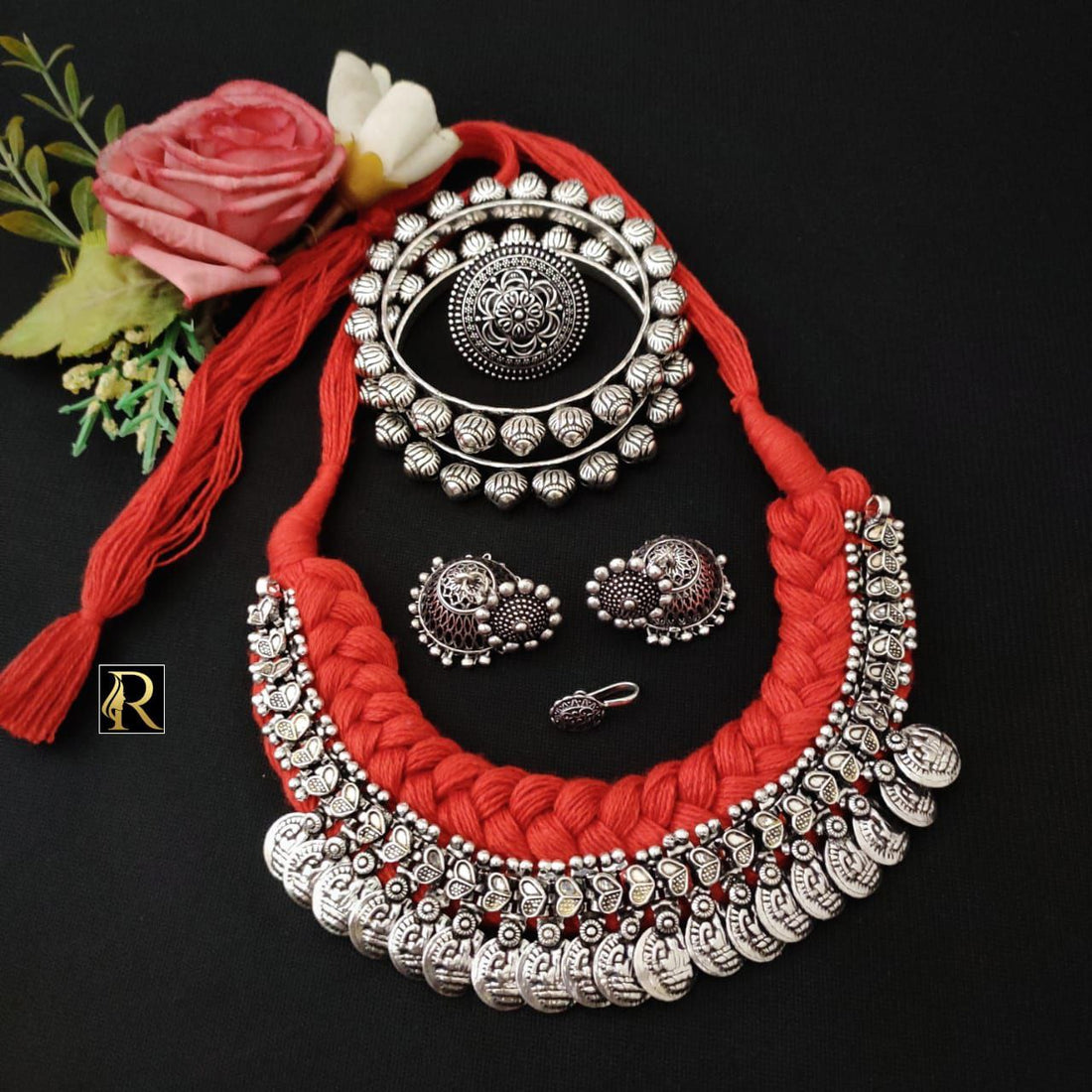 Oxidised Necklace