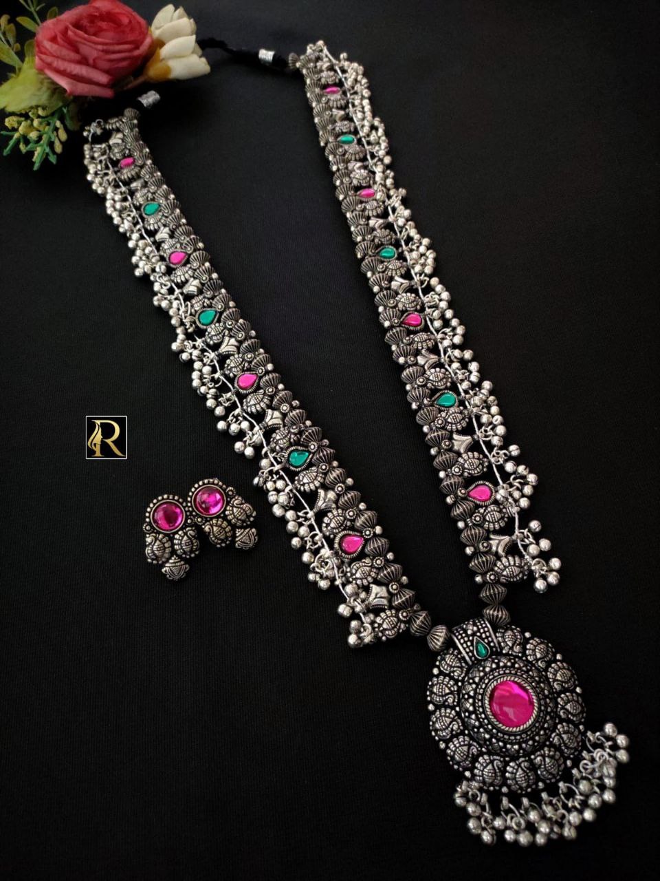 Oxidised Necklace