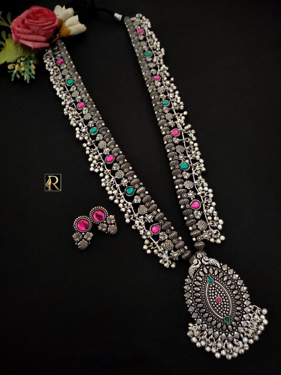 Oxidised Necklace