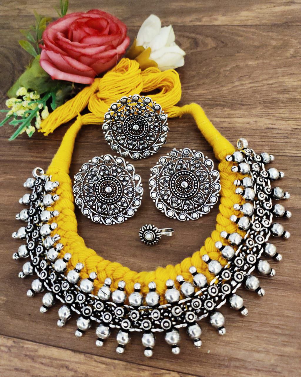 Oxidised Necklace
