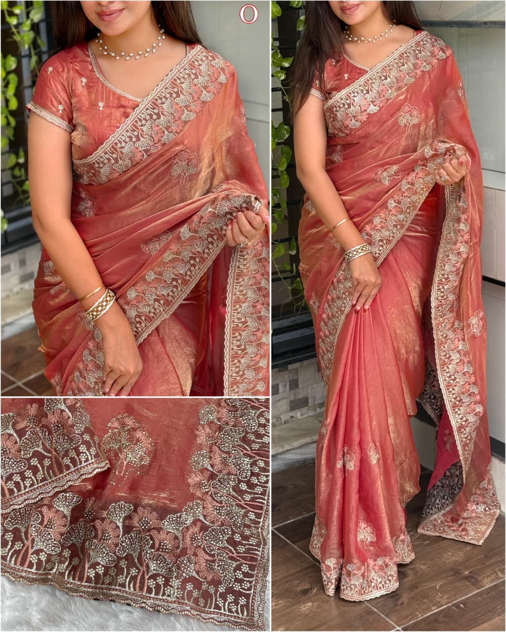 Satin Saree