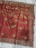 Satin Saree