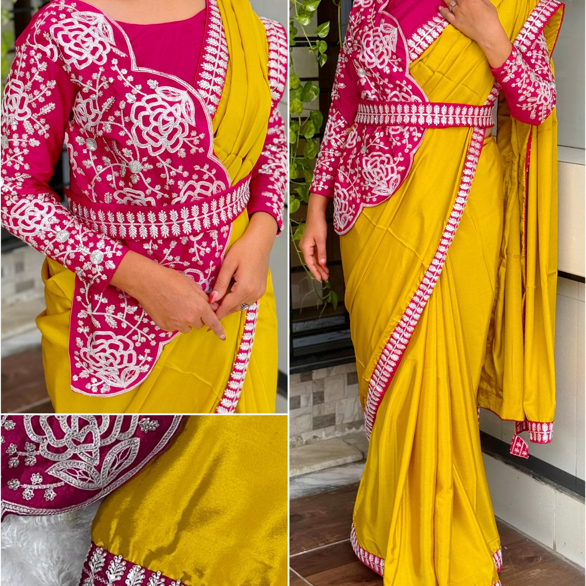 Jacket Saree