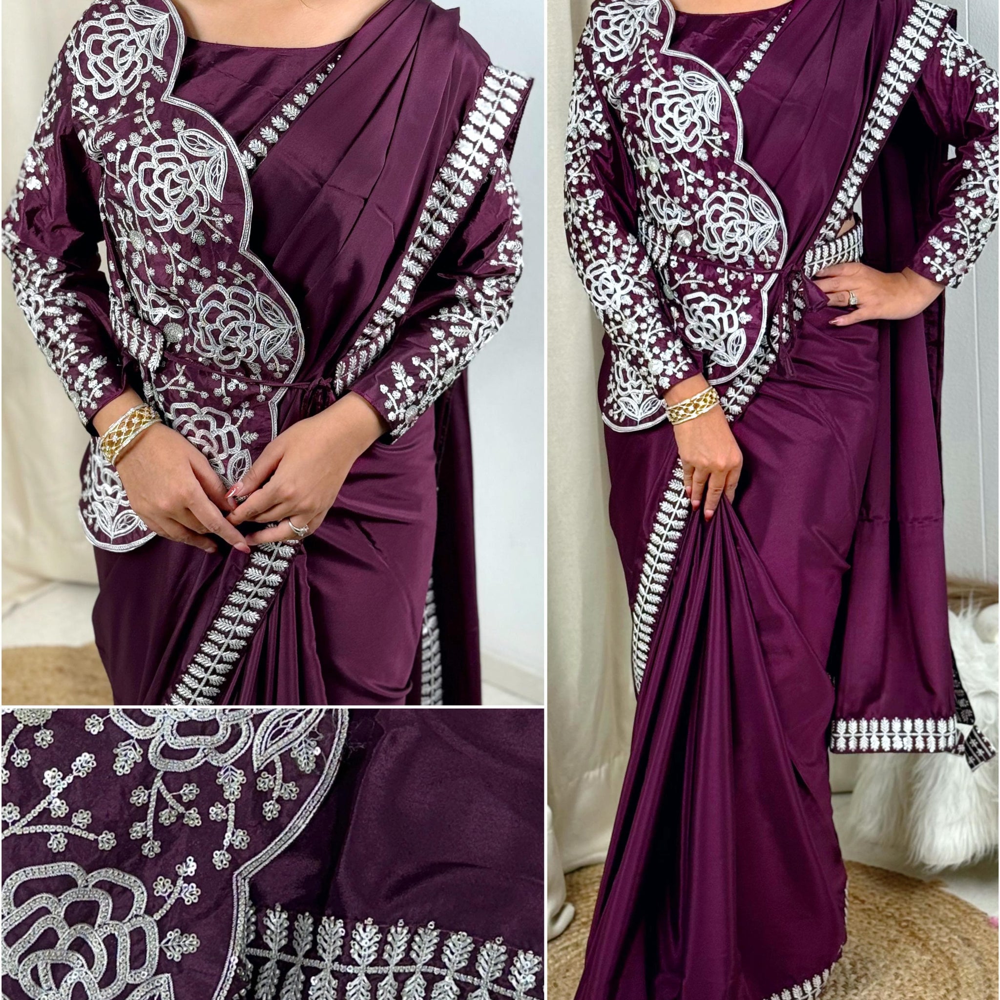 Jacket Saree