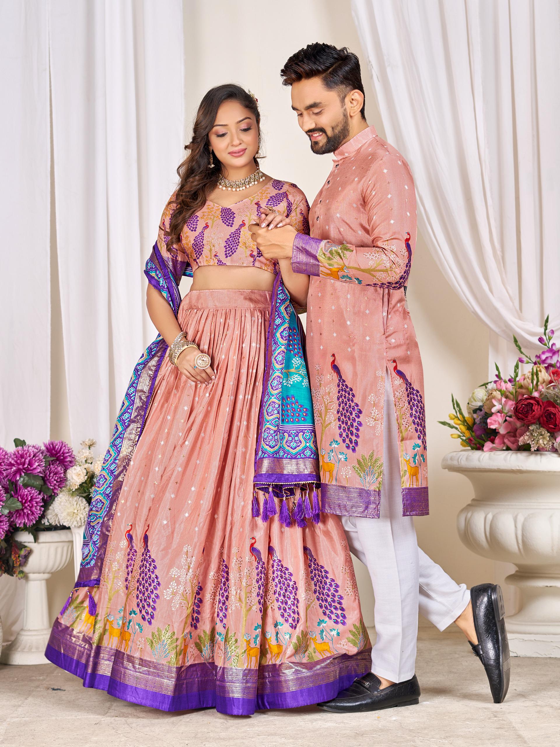 Couple Wear Lehenga Choli
