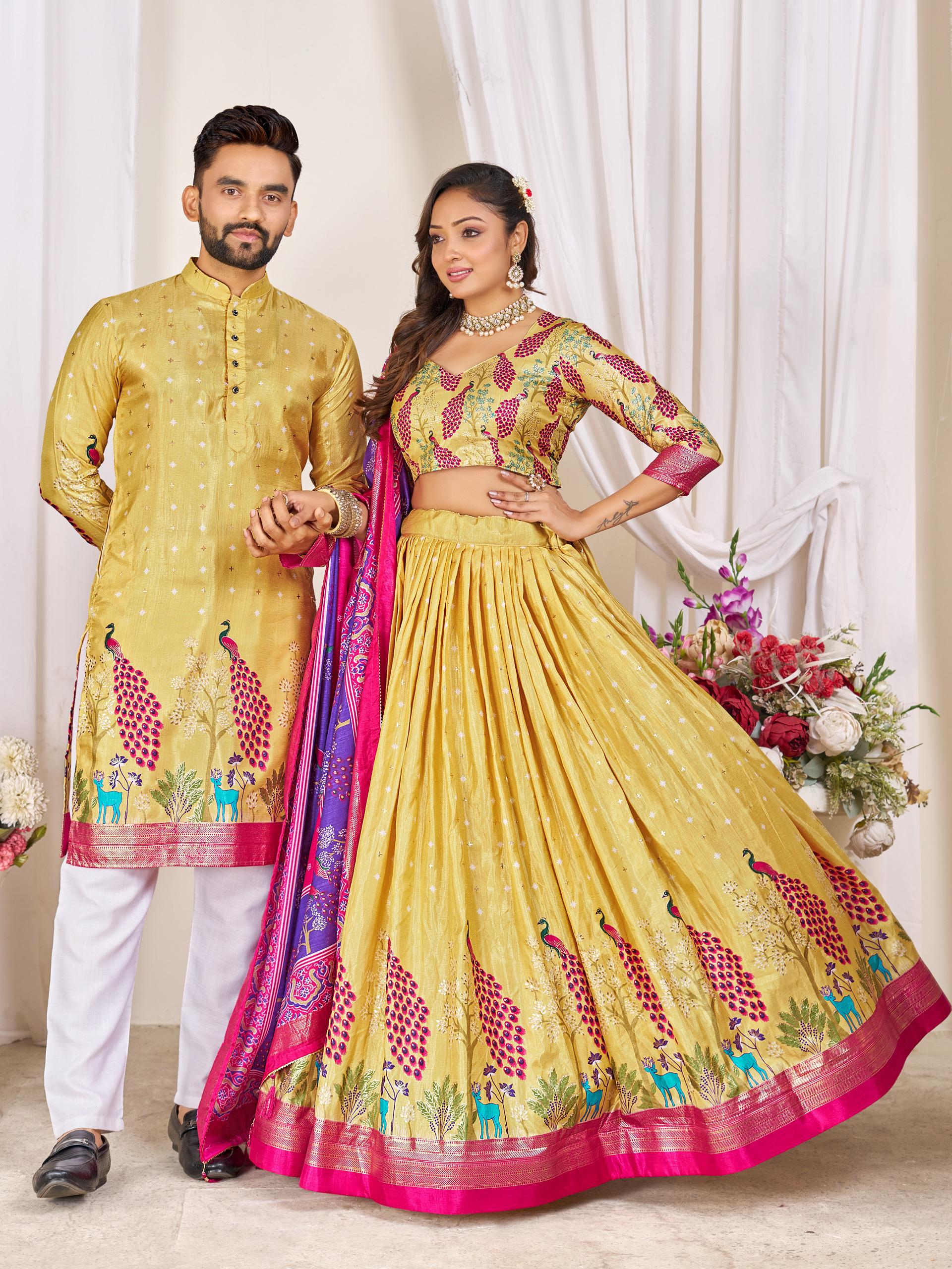 Couple Wear Lehenga Choli