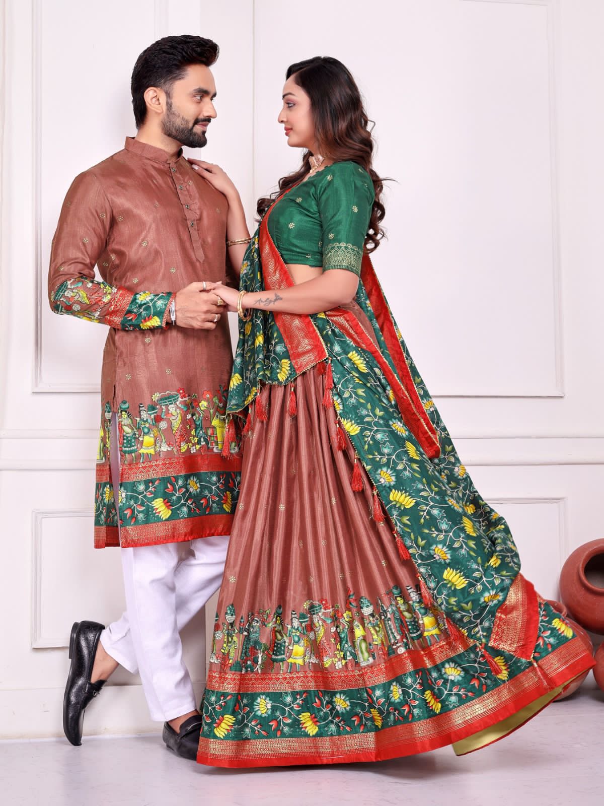 Couple Wear Lehenga Choli