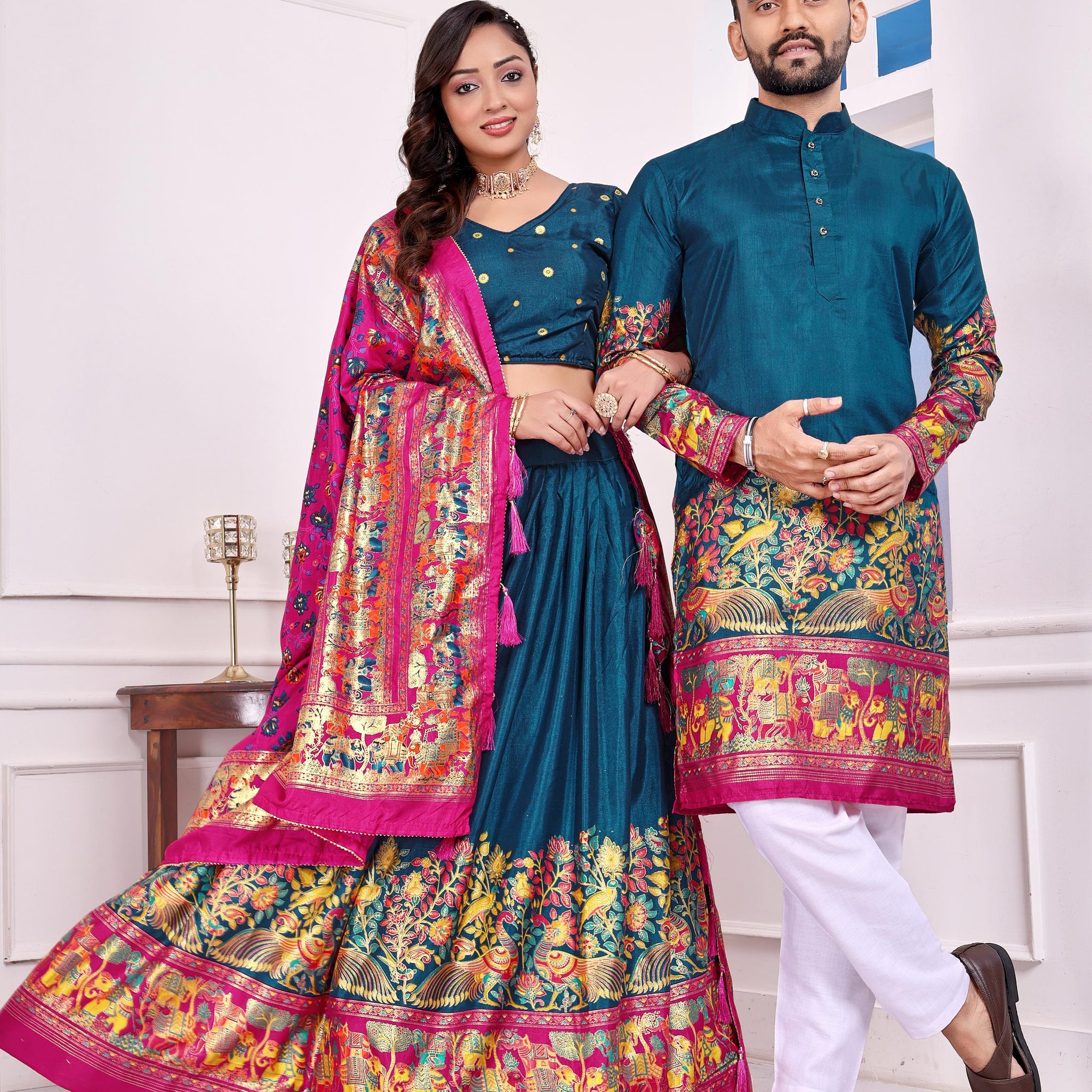 Couple Wear Lehenga Choli