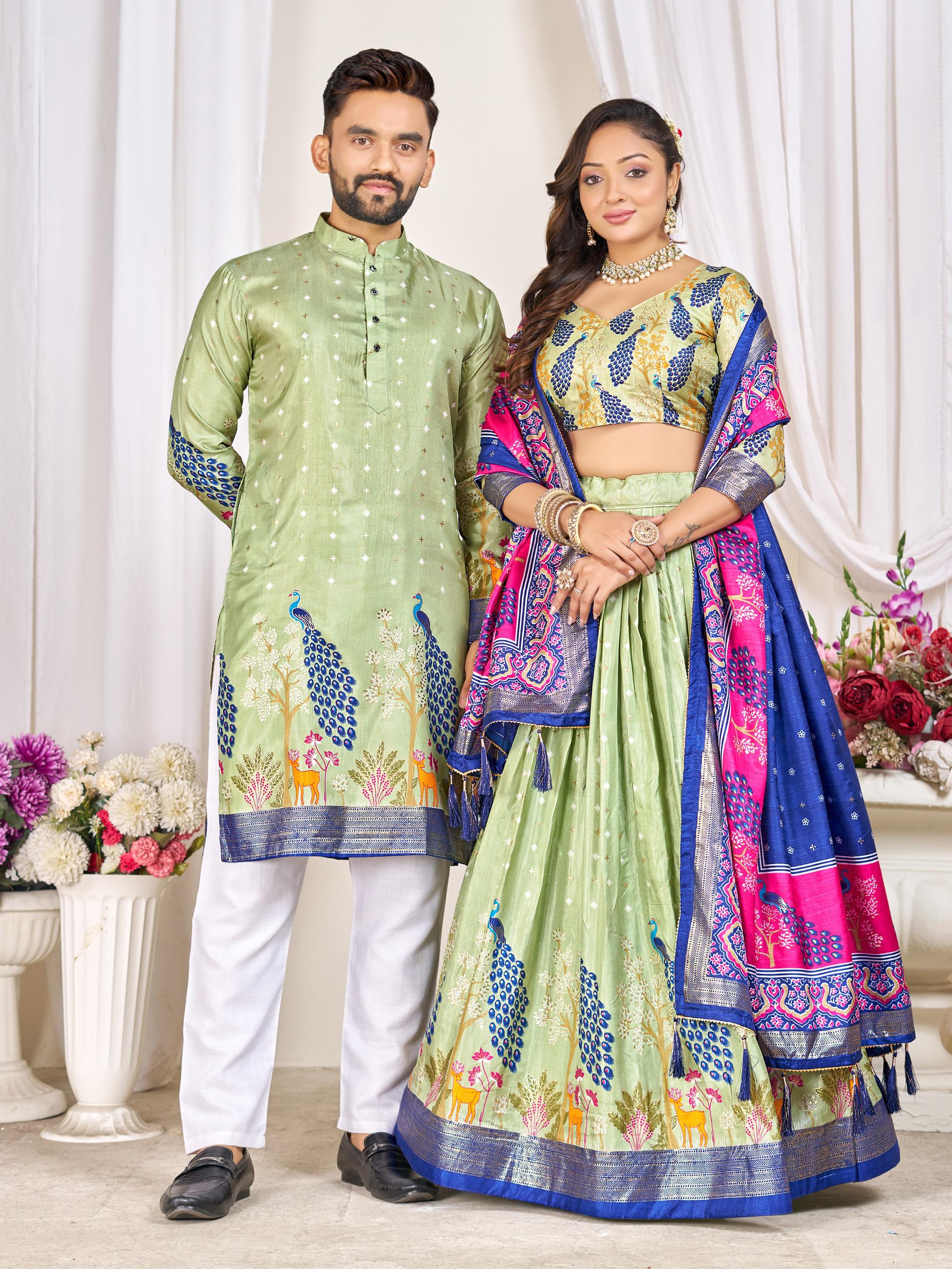 Couple Wear Lehenga Choli