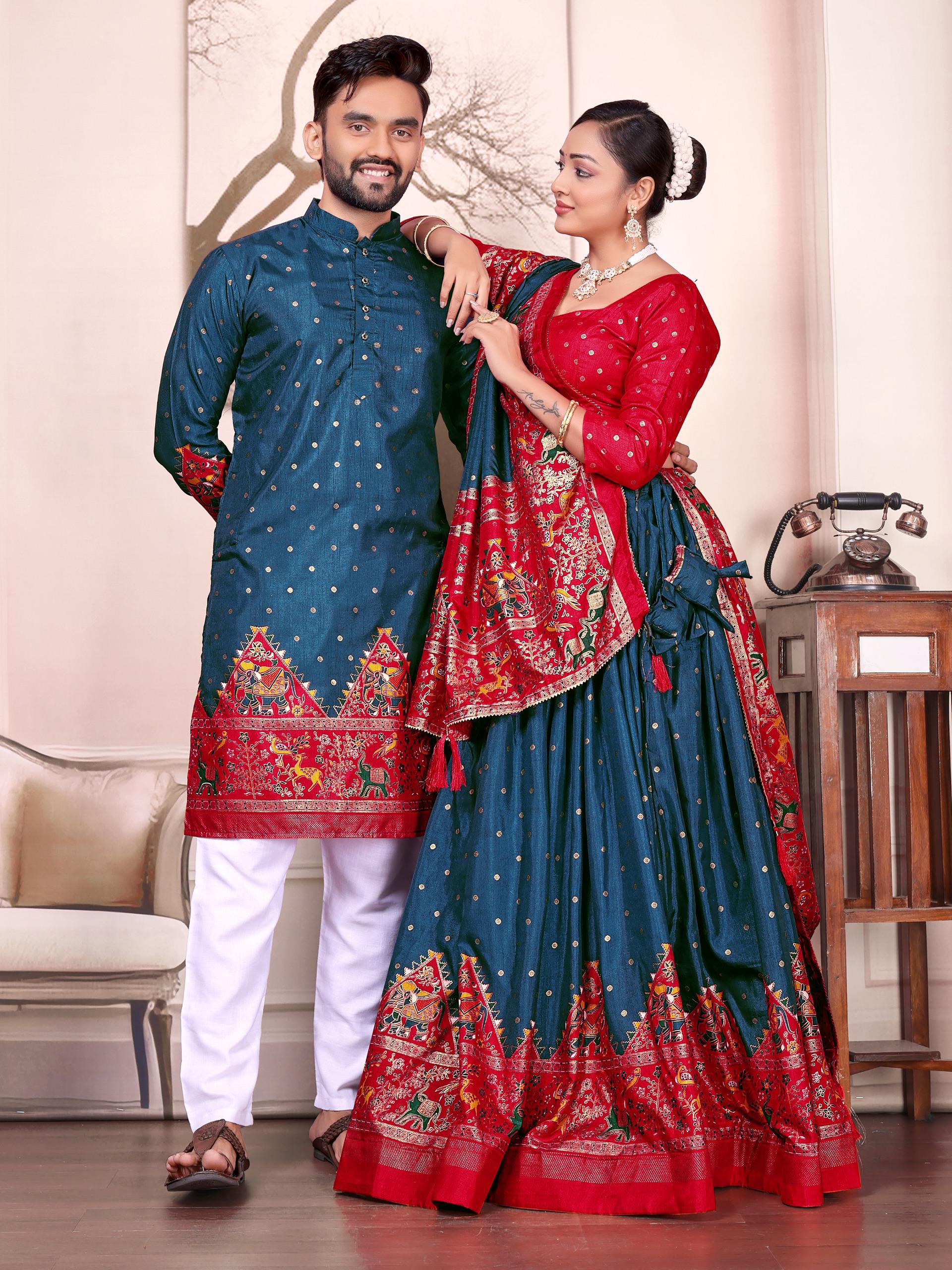 Couple Wear Lehenga Choli