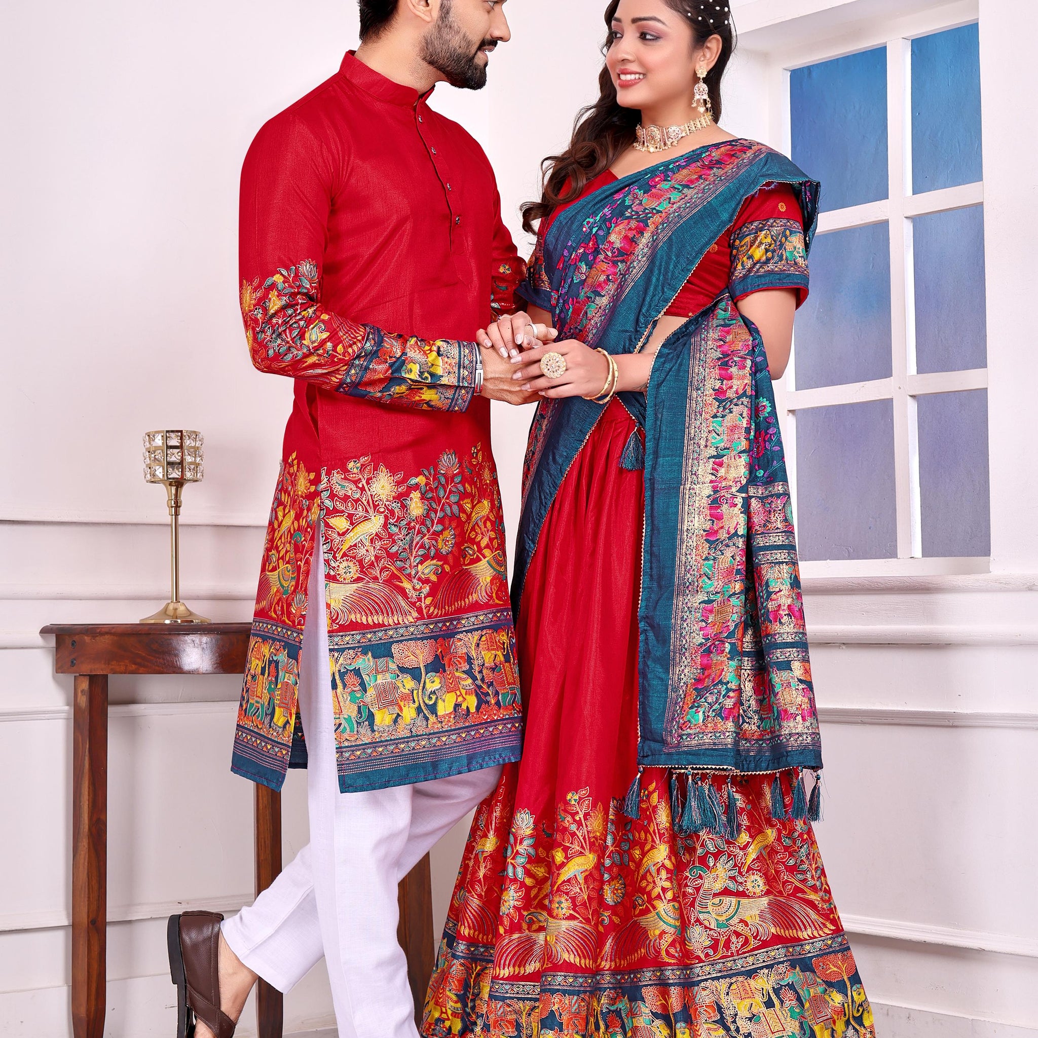 Couple Wear Lehenga Choli